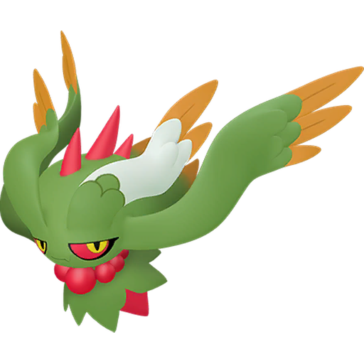 Schillernd Flatterhaar